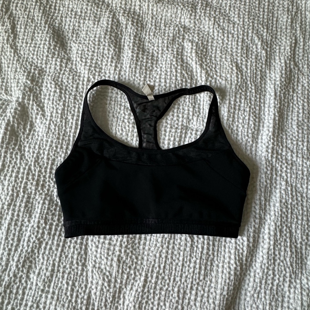 Black Women's Sports Bra